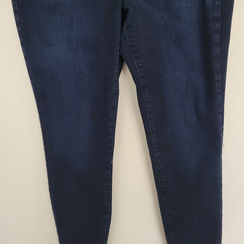 NYDJ Ami Skinny Ankle Jeans Sinclair Dark Wash Stretch Mid Rise Women 6 - Picture 5 of 12